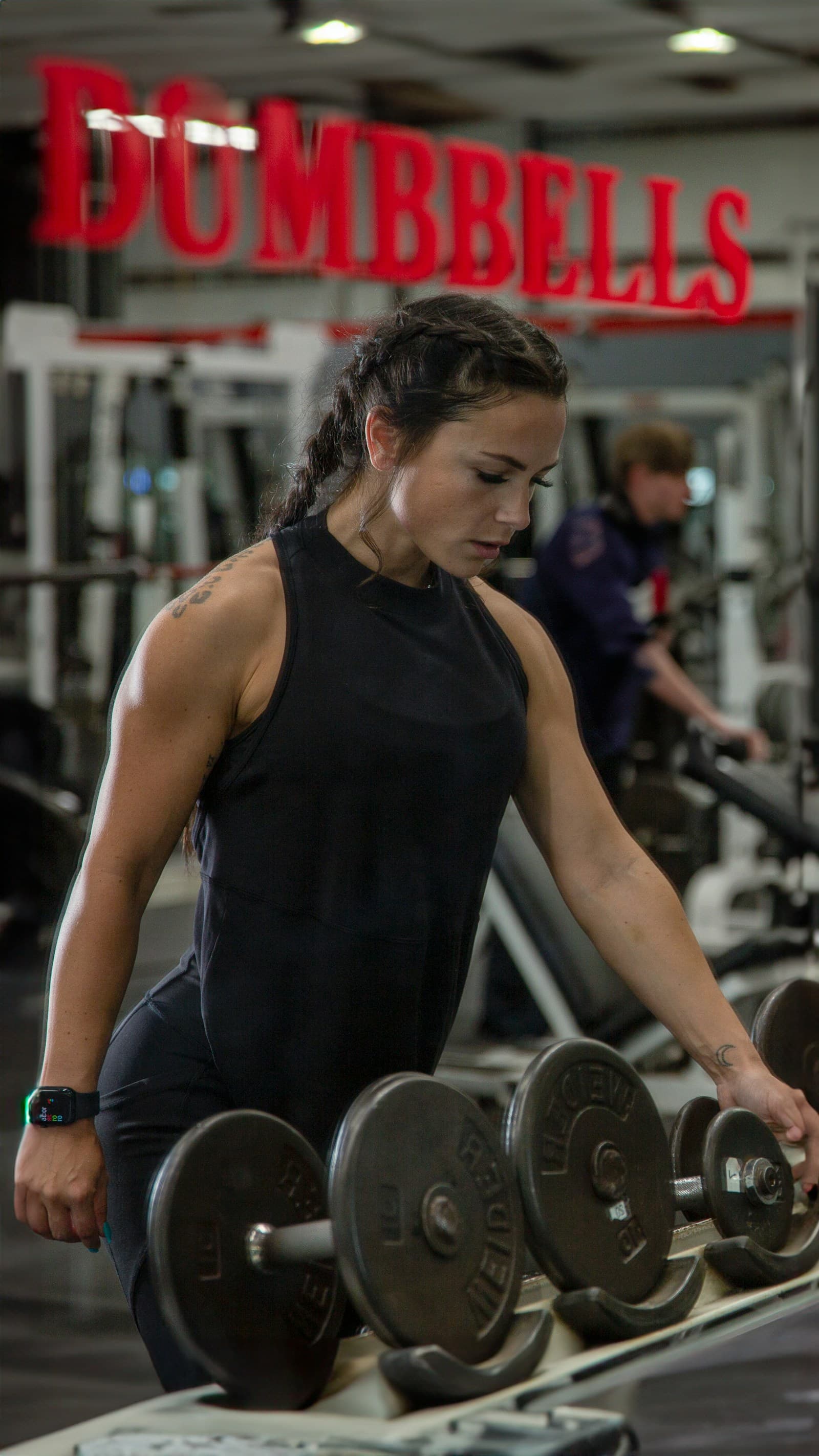 Strength training scene for women over forty