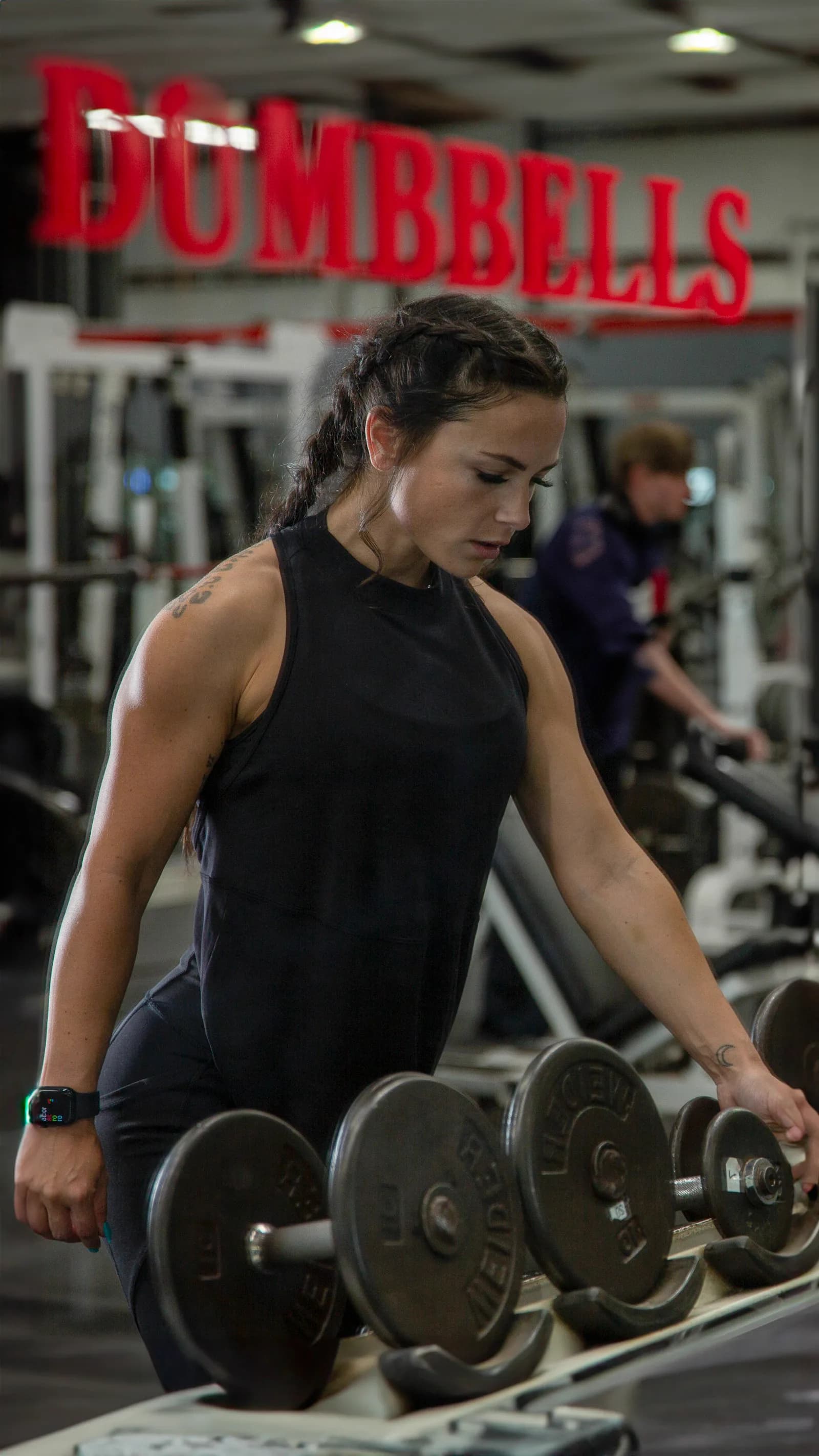 Strength training scene for women over forty
